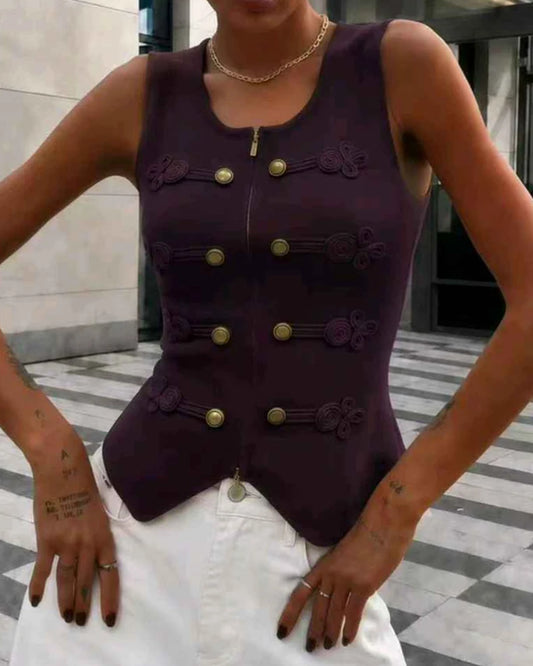 Canotta donna Vinceotto misto all'ingrosso modello K641-1 - L&Y