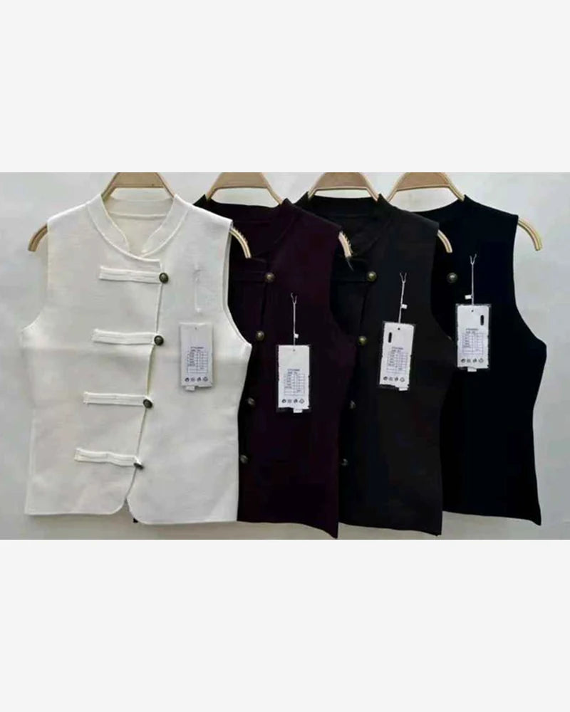 Canotta donna Vinceotto misto all'ingrosso modello K669 - L&Y - foto 2