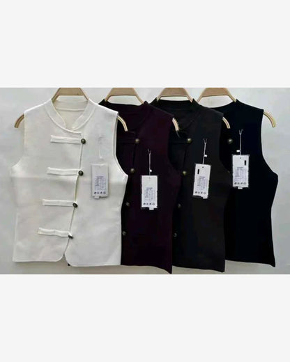 Canotta donna Vinceotto misto all'ingrosso modello K669 - L&Y - foto 2