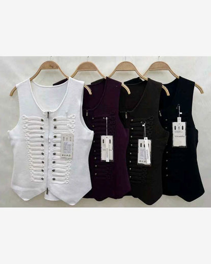 Canotta donna Vinceotto misto all'ingrosso modello K675 - L&Y - foto 2