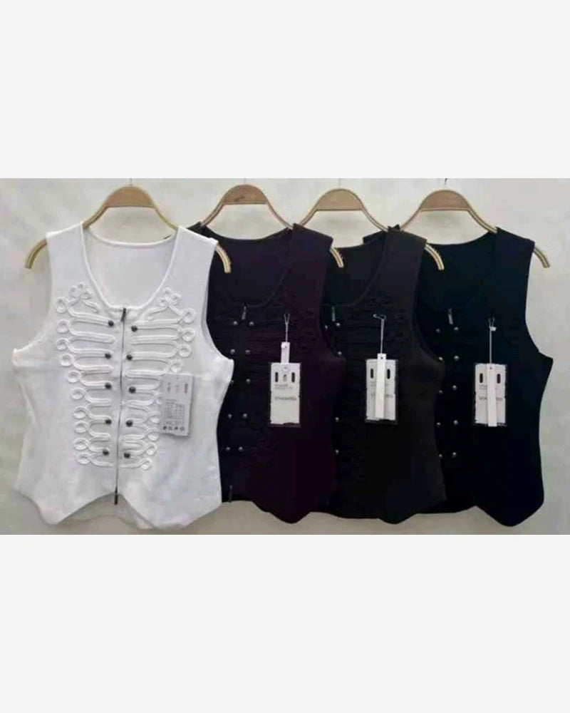 Canotta donna Vinceotto misto all'ingrosso modello K676 - L&Y - foto 2
