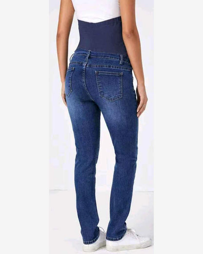 Jeans taglia comoda donna AD'ORO blu all'ingrosso modello K7593 - L&Y - foto 2