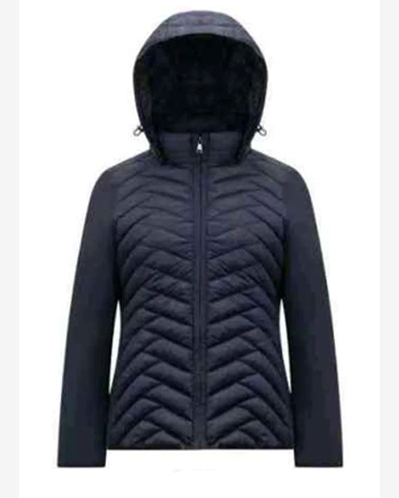 Giacca taglia comoda donna Ellen Rose nero all'ingrosso modello KB848 - L&Y