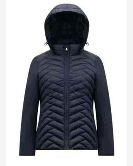 Giacca taglia comoda donna Ellen Rose nero all'ingrosso modello KB848 - L&Y