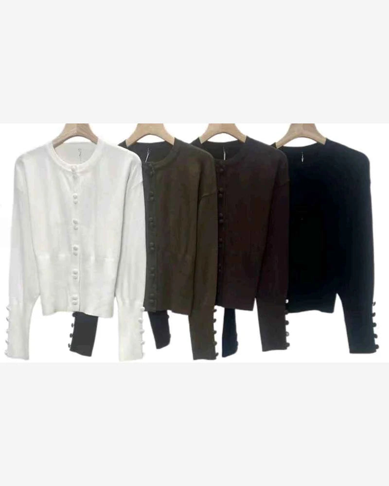 Golfino donna Vinceotto misto all'ingrosso modello L06788 - L&Y - foto 2