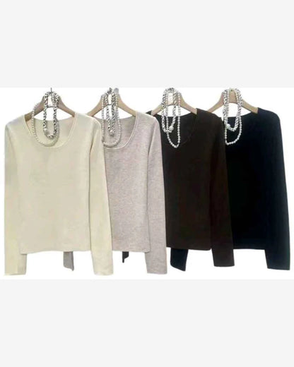 Maglia donna Vinceotto misto all'ingrosso modello L06816 - L&Y - foto 2