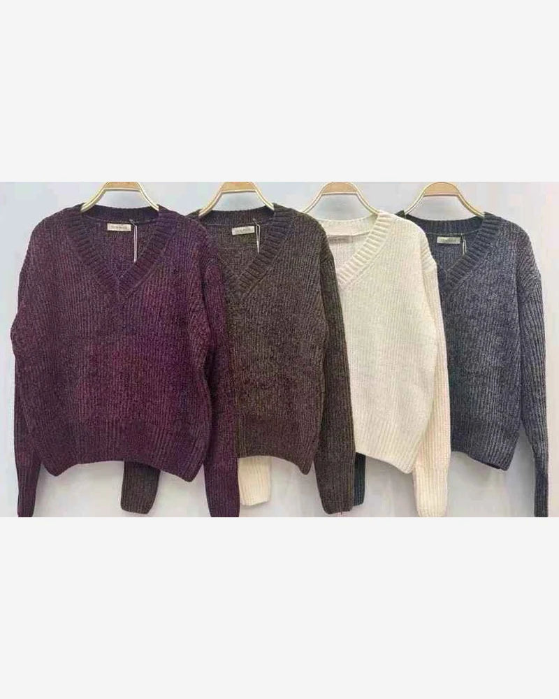 Maglia donna ZETA NOVA all'ingrosso modello M071 - L&Y - foto 2