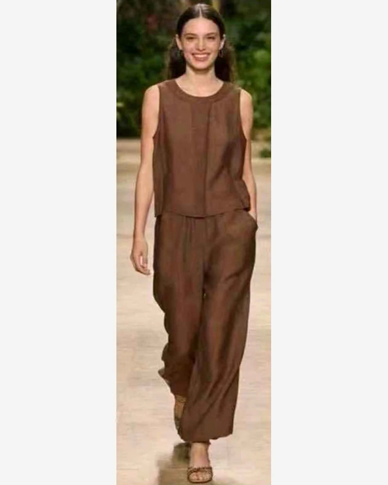 Completo donna Sweet Miss blu all'ingrosso modello M116601 - L&Y - foto 3
