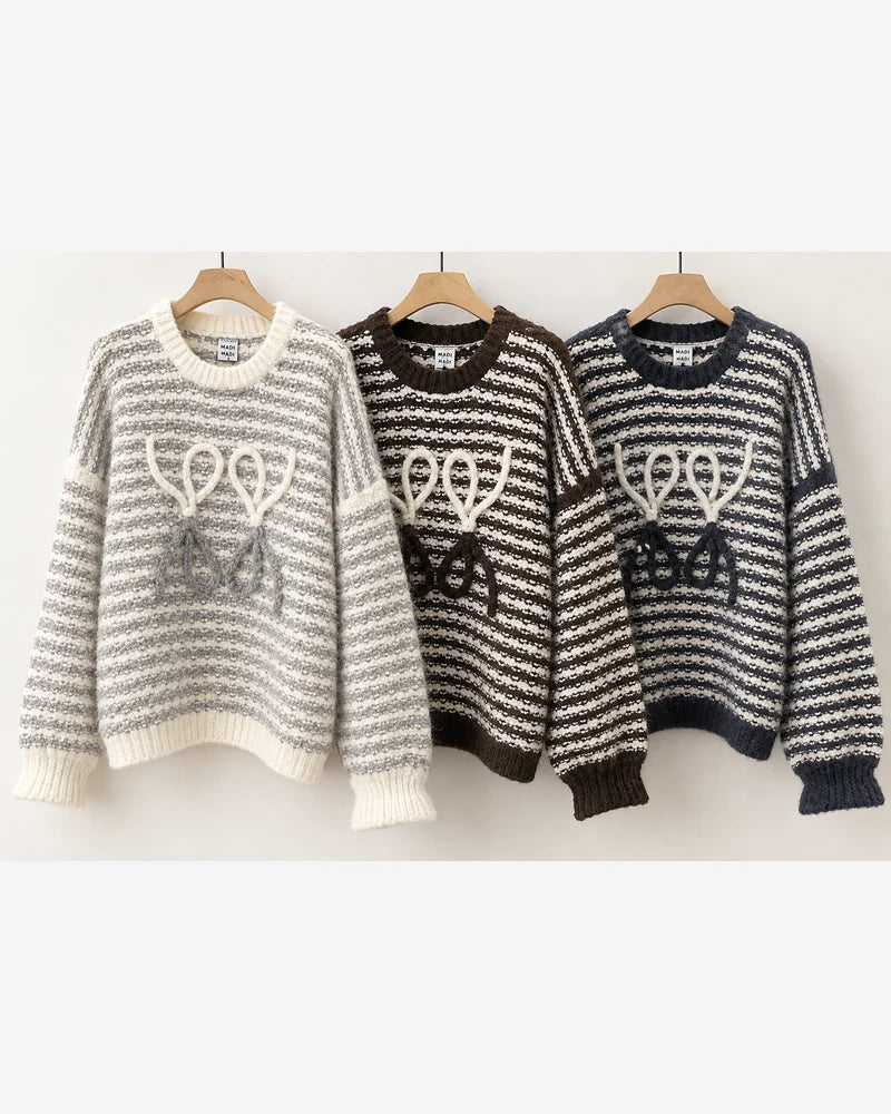 Maglia donna Jack Berry misto all'ingrosso modello M3010 - L&Y - foto 2