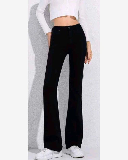 Jeans nero donna Kiss Pink all'ingrosso modello M3018 - L&Y