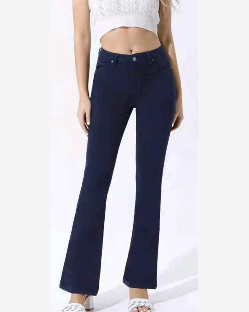 Jeans blu donna Kiss Pink all'ingrosso modello M3018 - L&Y