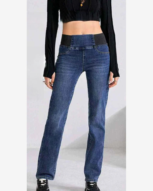 Jeans donna AD'ORO blu all'ingrosso modello M7692 - L&Y