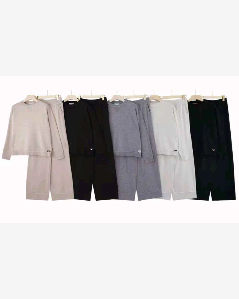 Completo donna Blu Oltre misto all'ingrosso modello MBE84648CV - L&Y - foto 2