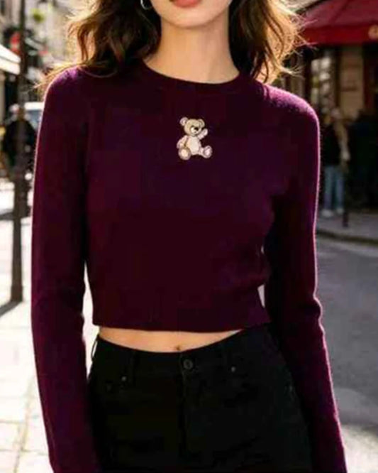 Maglia donna Miss Kiss misto all'ingrosso modello MS587 - L&Y