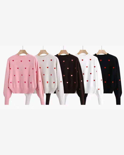 Maglia donna Miss Kiss misto all'ingrosso modello MS609 - L&Y - foto 2