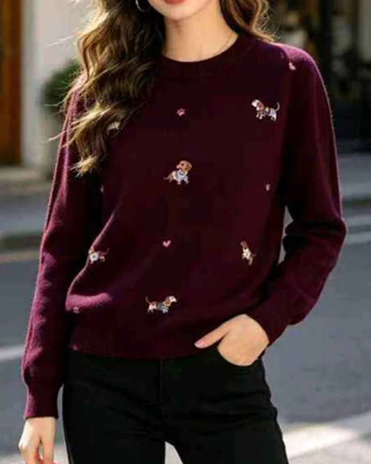Maglia donna Miss Kiss misto all'ingrosso modello MS613 - L&Y