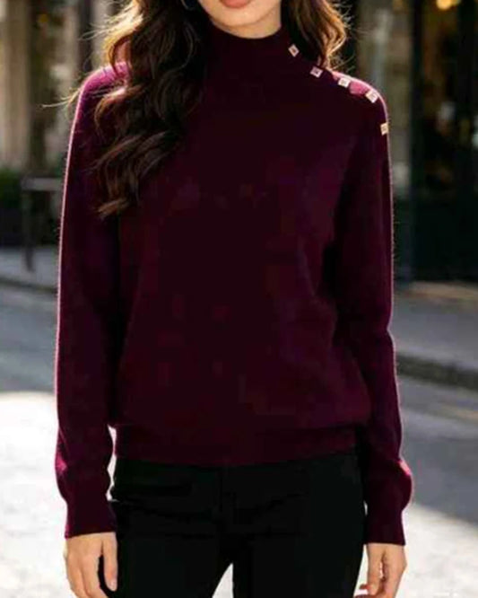 Maglia donna Miss Kiss misto all'ingrosso modello MS616 - L&Y