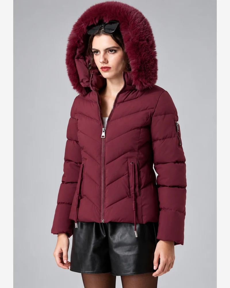 Giacca taglia comoda donna Monte Cervino all'ingrosso modello MY0713 - L&Y