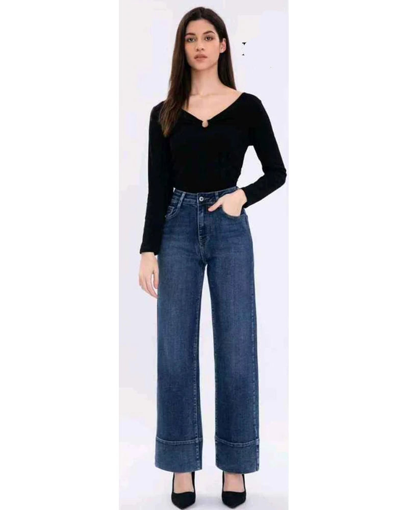 Jeans donna Water Jeans BLUE all'ingrosso modello N1601 - L&Y