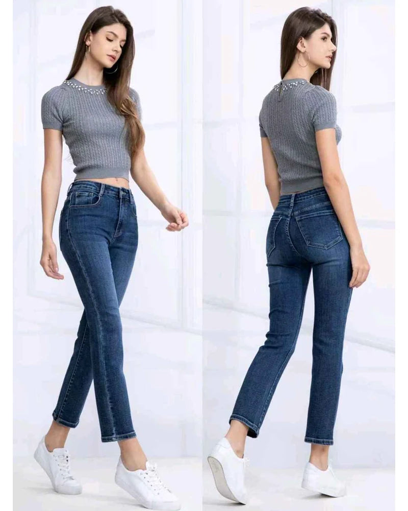 Jeans donna Water Jeans BLUE all'ingrosso modello N1603 - L&Y