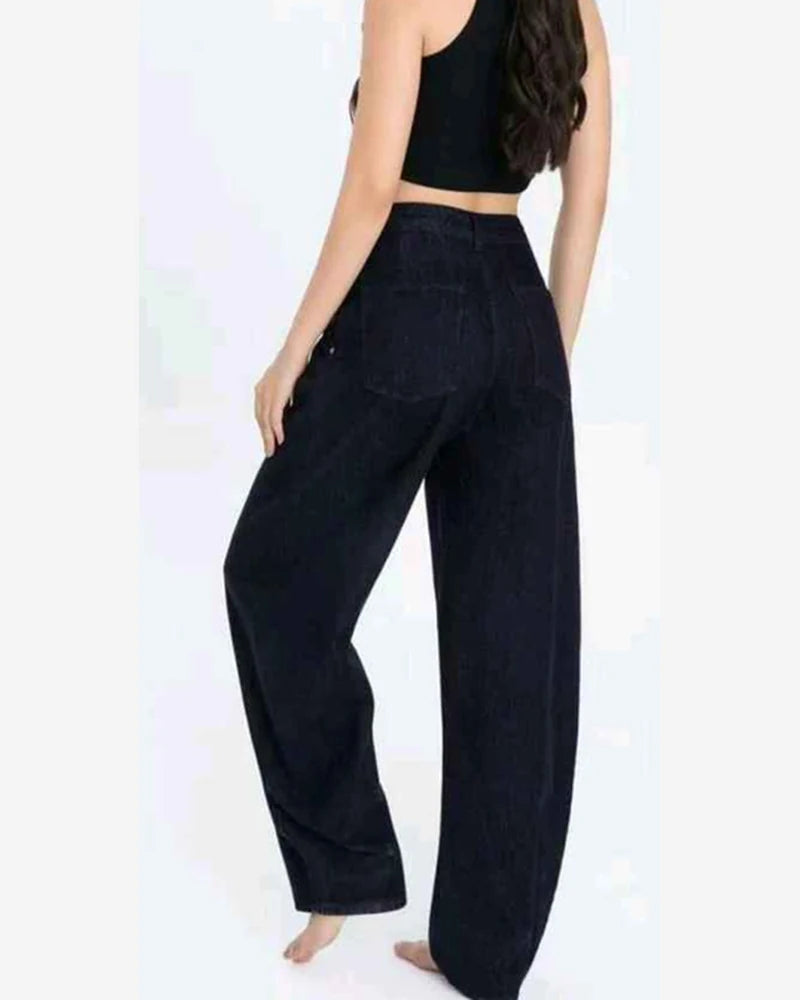 Jeans donna Water Jeans blu all'ingrosso modello N1675 - L&Y - foto 2