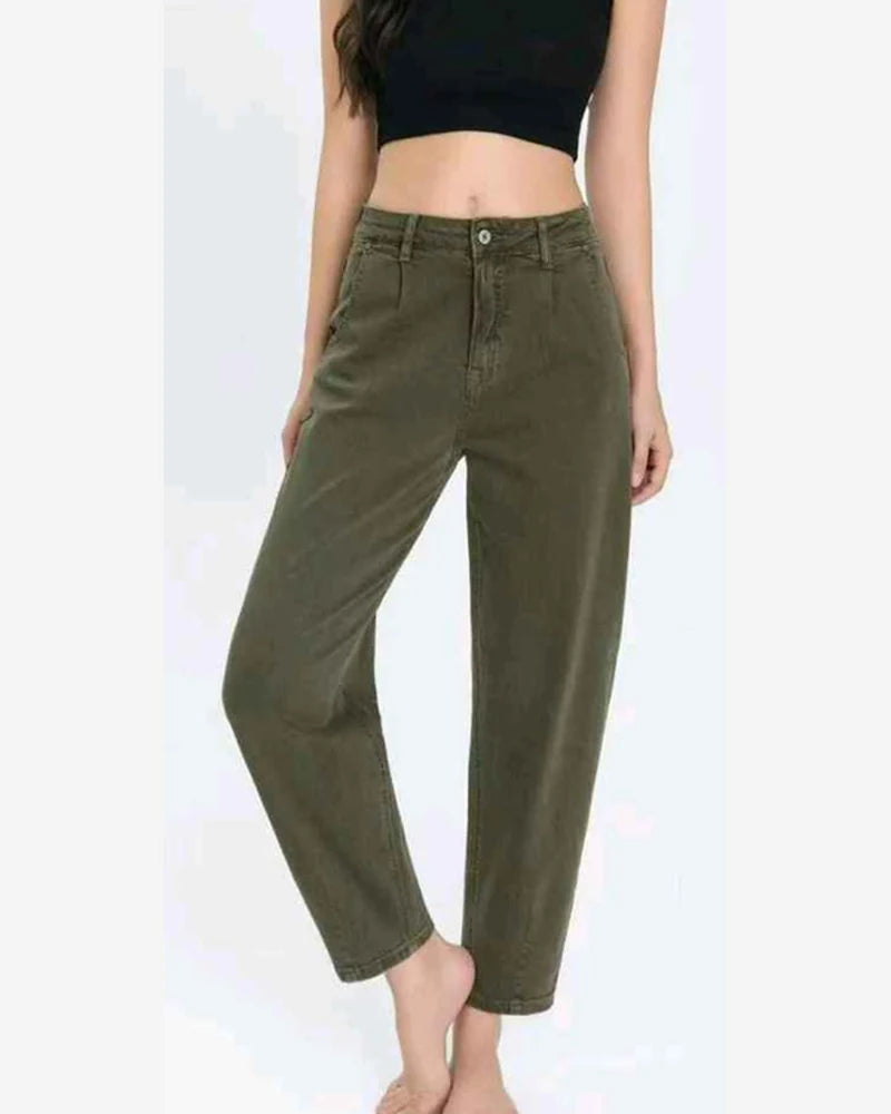 Jeans donna Water Jeans verde all'ingrosso modello N1681 - L&Y