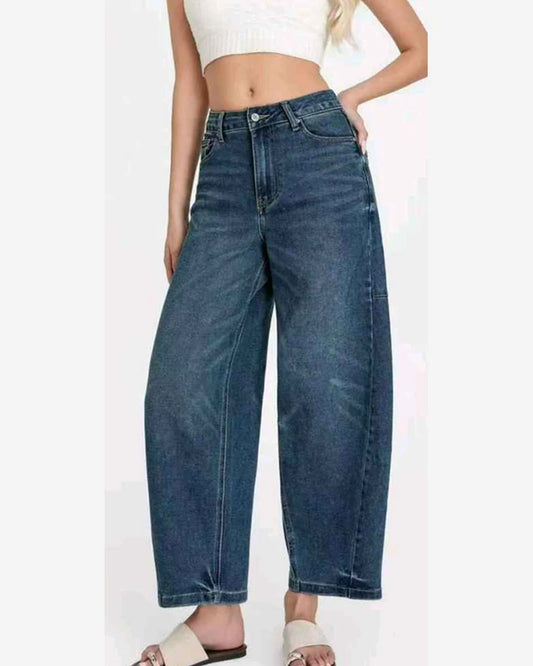 Jeans donna Water Jeans blu all'ingrosso modello N1682 - L&Y