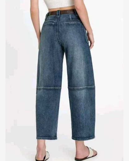 Jeans donna Water Jeans blu all'ingrosso modello N1690 - L&Y - foto 2