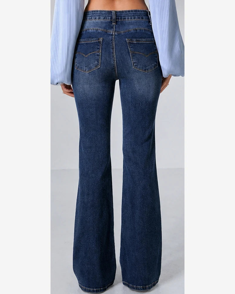 Jeans donna Mira Belle blu all'ingrosso modello N2772 - L&Y - foto 2