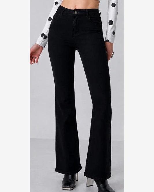 Jeans donna Mira Belle nero all'ingrosso modello N2773 - L&Y