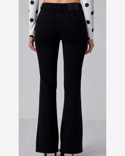 Jeans donna Mira Belle nero all'ingrosso modello N2773 - L&Y - foto 2