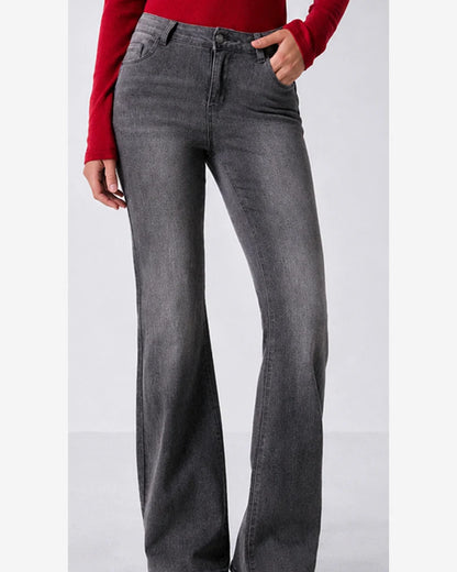 Jeans donna Mira Belle grigio all'ingrosso modello N2774 - L&Y - foto 2