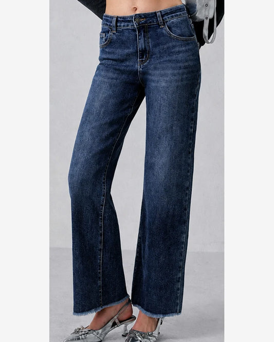 Jeans donna Mira Belle blu all'ingrosso modello N2778 - L&Y