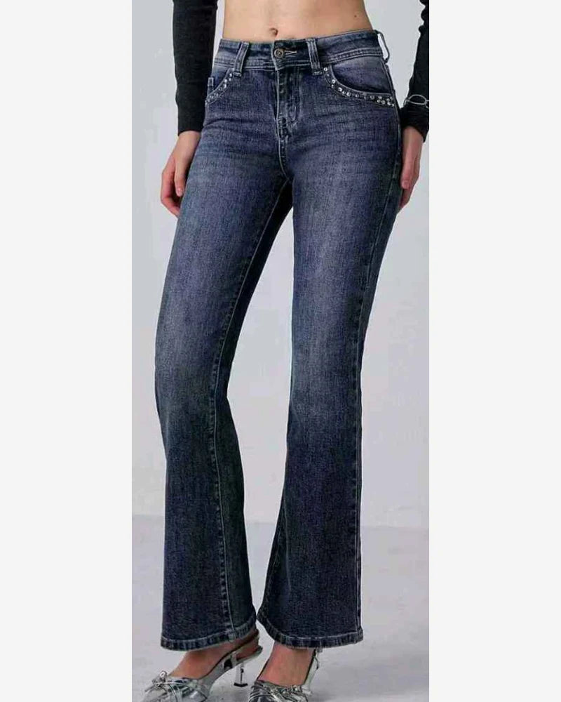 Jeans donna Mira Belle all'ingrosso modello N2786 - L&Y