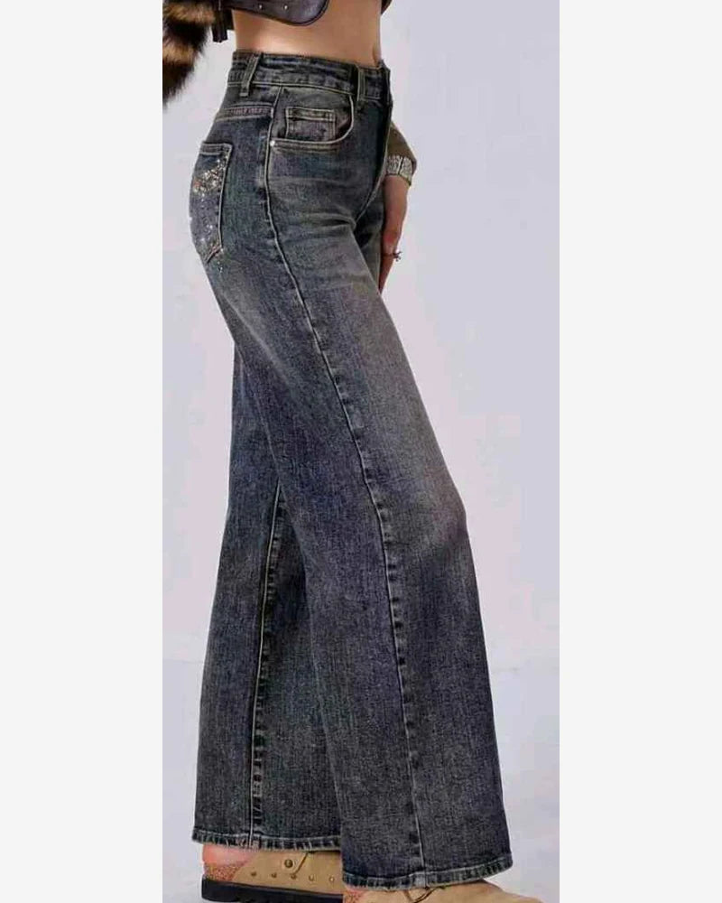 Jeans donna Mira Belle all'ingrosso modello N2788 - L&Y - foto 2