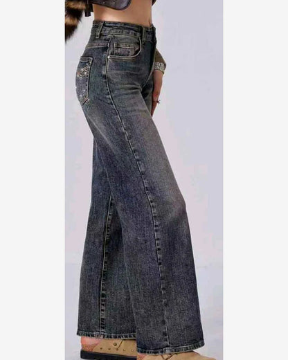 Jeans donna Mira Belle all'ingrosso modello N2788 - L&Y - foto 2