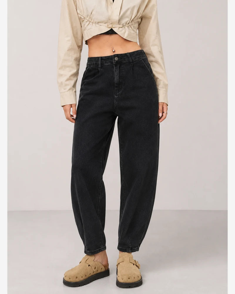 Jeans donna Mira Belle nero all'ingrosso modello N2795 - L&Y - Nero