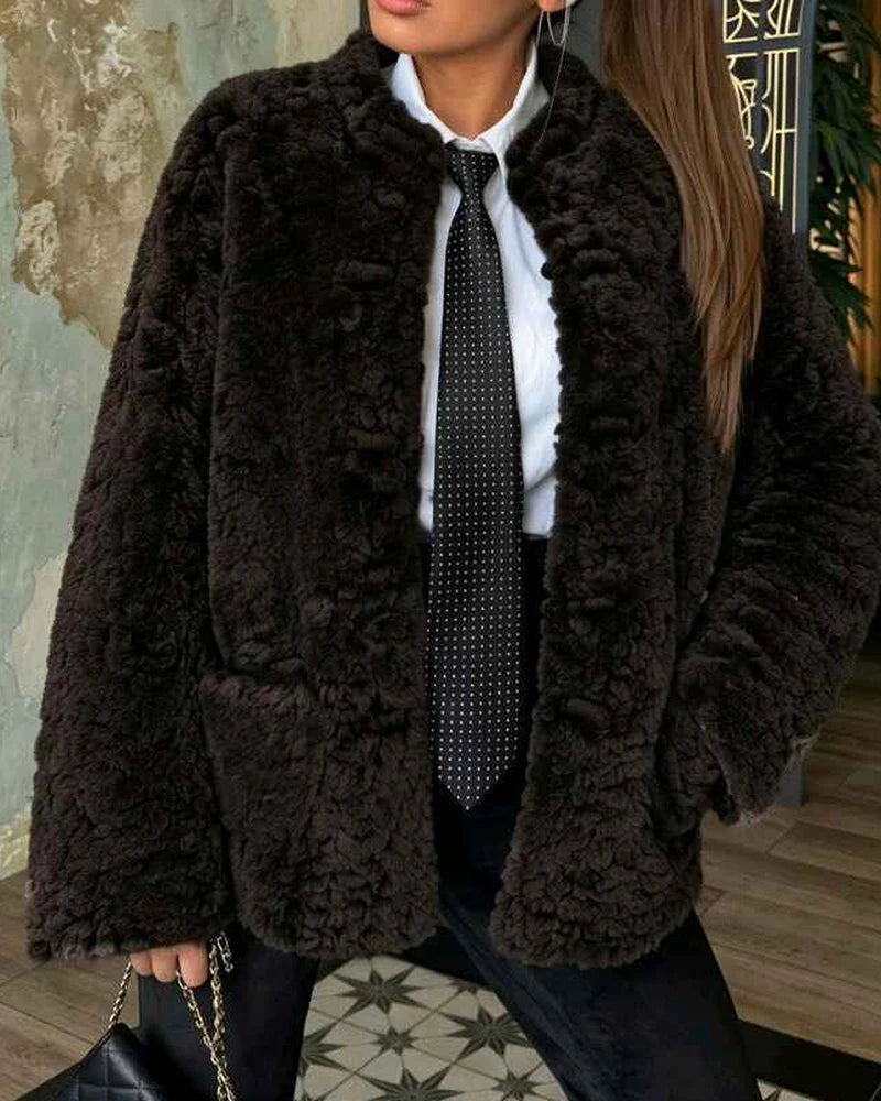 Ecopelliccia donna Vinceotto all'ingrosso modello P-0409 - L&Y
