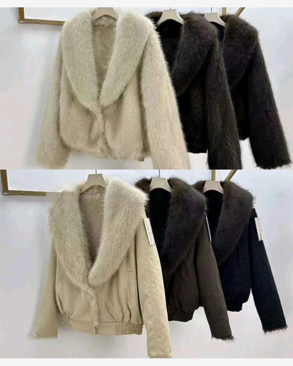 Ecopelliccia donna Vinceotto nero all'ingrosso modello P-580 - L&Y - foto 2