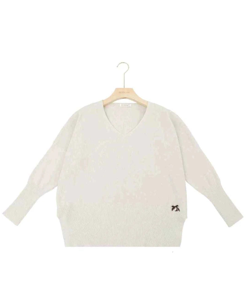 Maglia donna Blu Oltre misto all'ingrosso modello QB84814 - L&Y