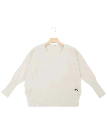 Maglia donna Blu Oltre misto all'ingrosso modello QB84814 - L&Y