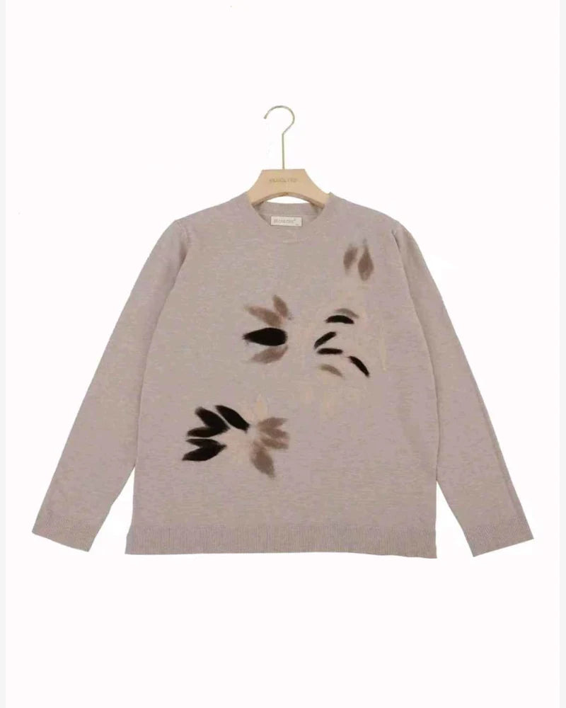 Maglia donna Blu Oltre all'ingrosso modello QBS84526 - L&Y