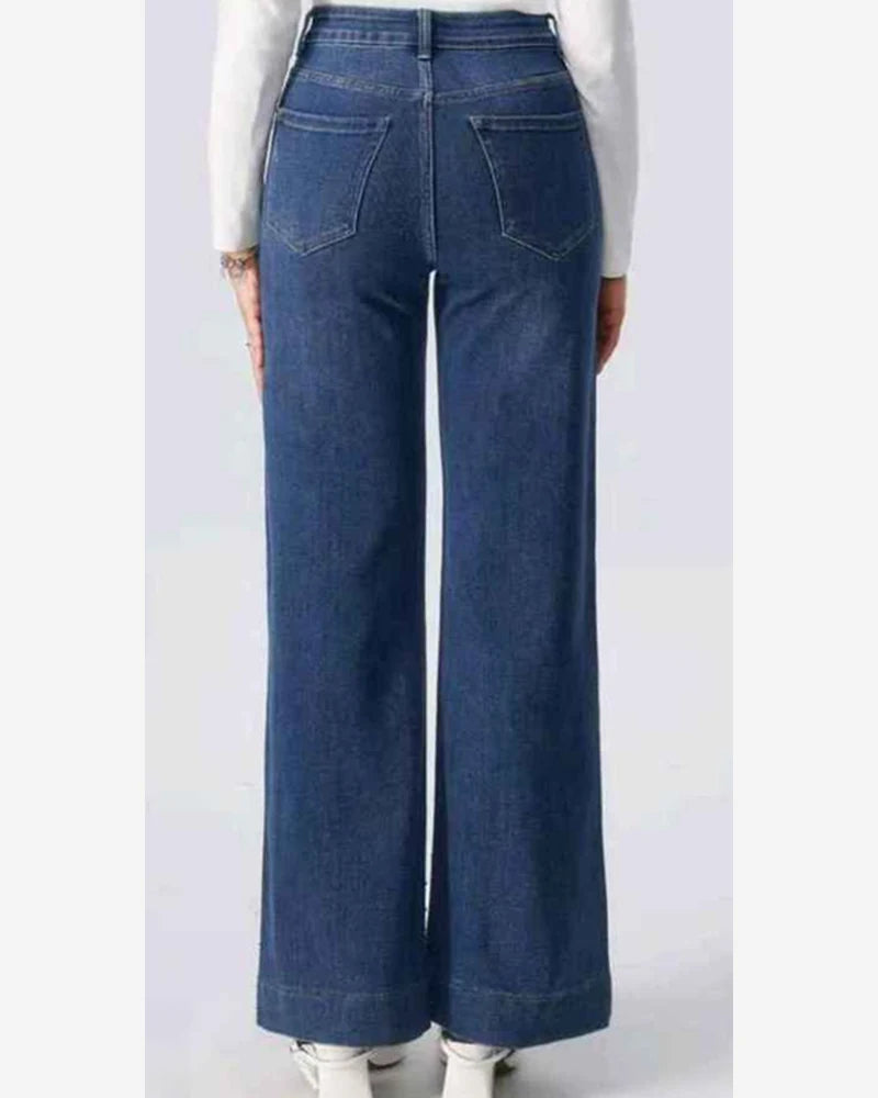 Jeans donna Eilous Jeans blu all'ingrosso modello SA7638-1 - L&Y - foto 2