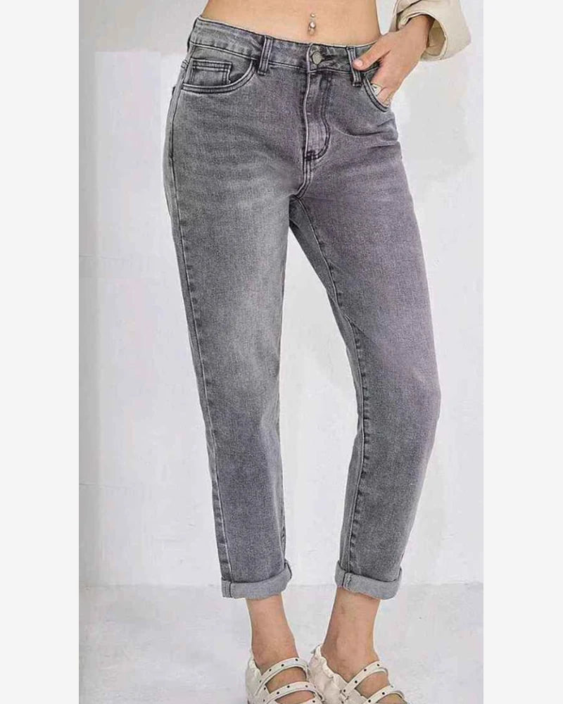Jeans donna AD'ORO Blu-17 all'ingrosso modello SJ1782 - L&Y - foto 2