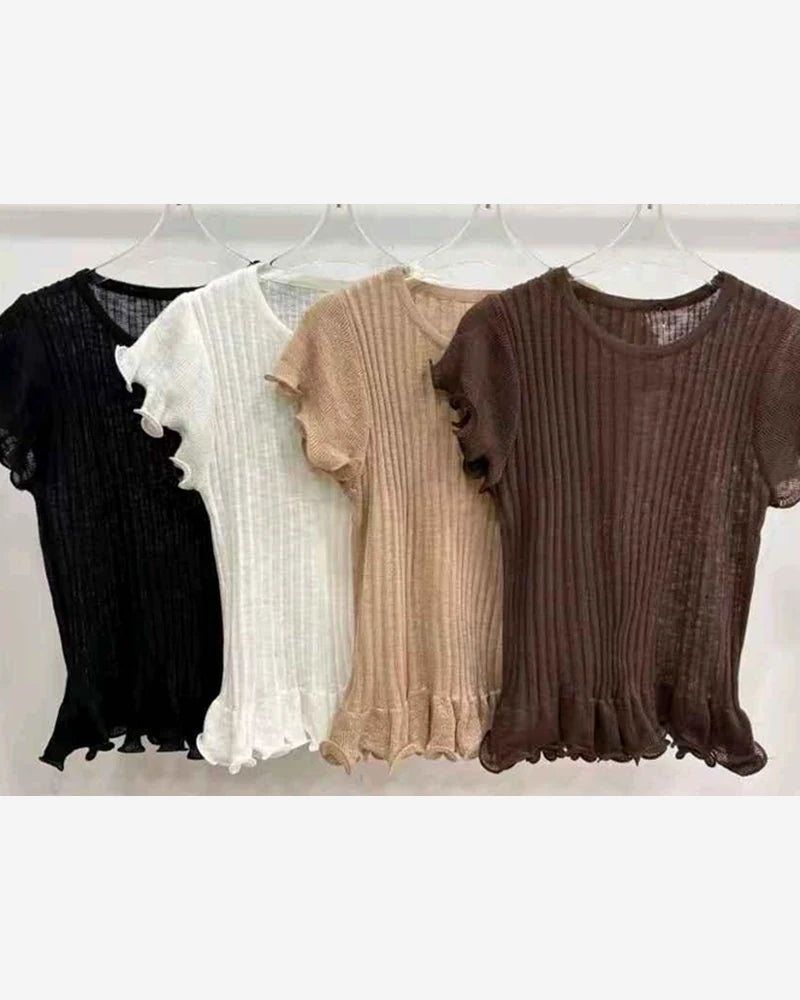Maglia donna Vinceotto misto all'ingrosso modello TC2022-1 - L&Y - foto 2