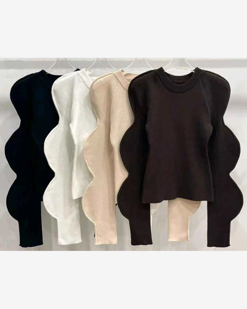 Maglia donna Vinceotto misto all'ingrosso modello TC2049 - L&Y - foto 2