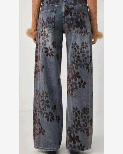 Jeans donna AD'ORO blu all'ingrosso modello V5138 - L&Y - foto 2