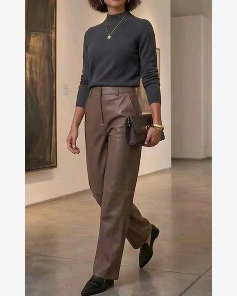 Pantalone donna Gondola Blu nero all'ingrosso modello V5740 - L&Y