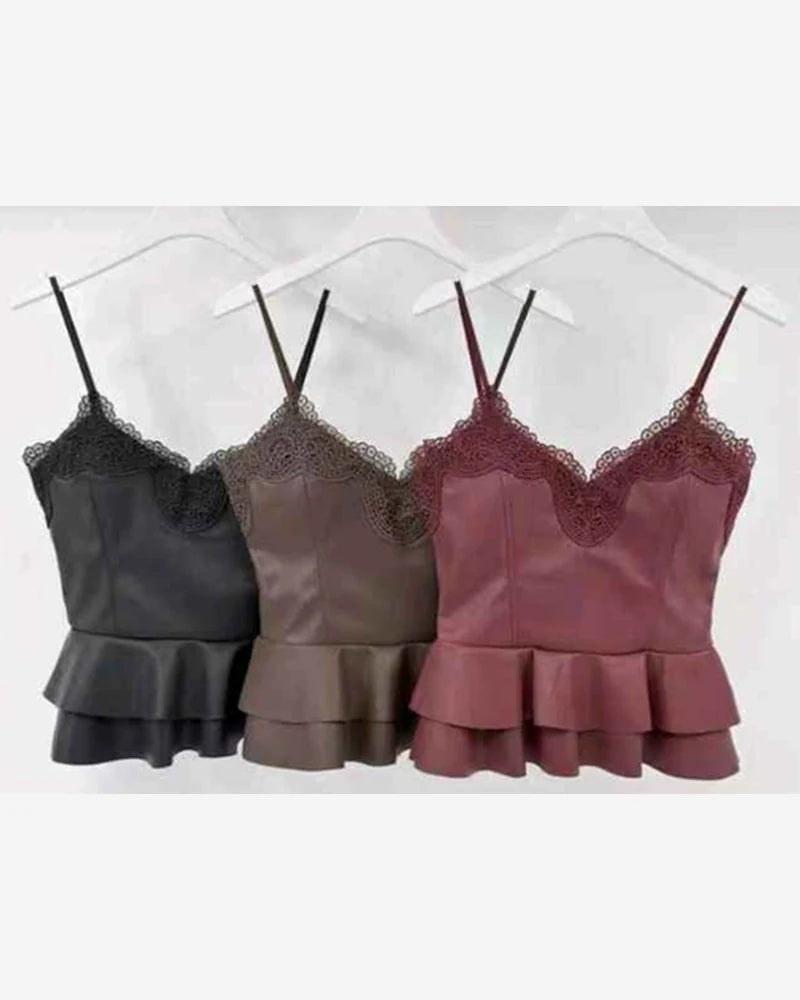 Top donna Vinceotto misto all'ingrosso modello V6002 - L&Y - foto 2