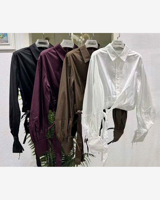 Camicia donna Vinceotto misto all'ingrosso modello V76851 - L&Y